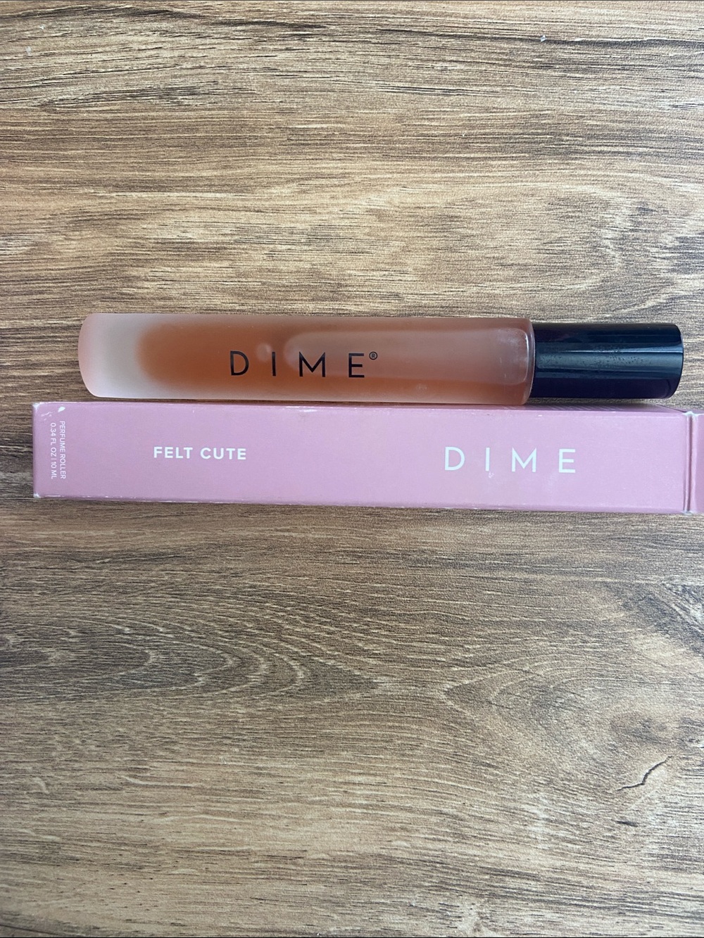 DIME Felt Cute Roller Perfume – Brown Roller Fragrance